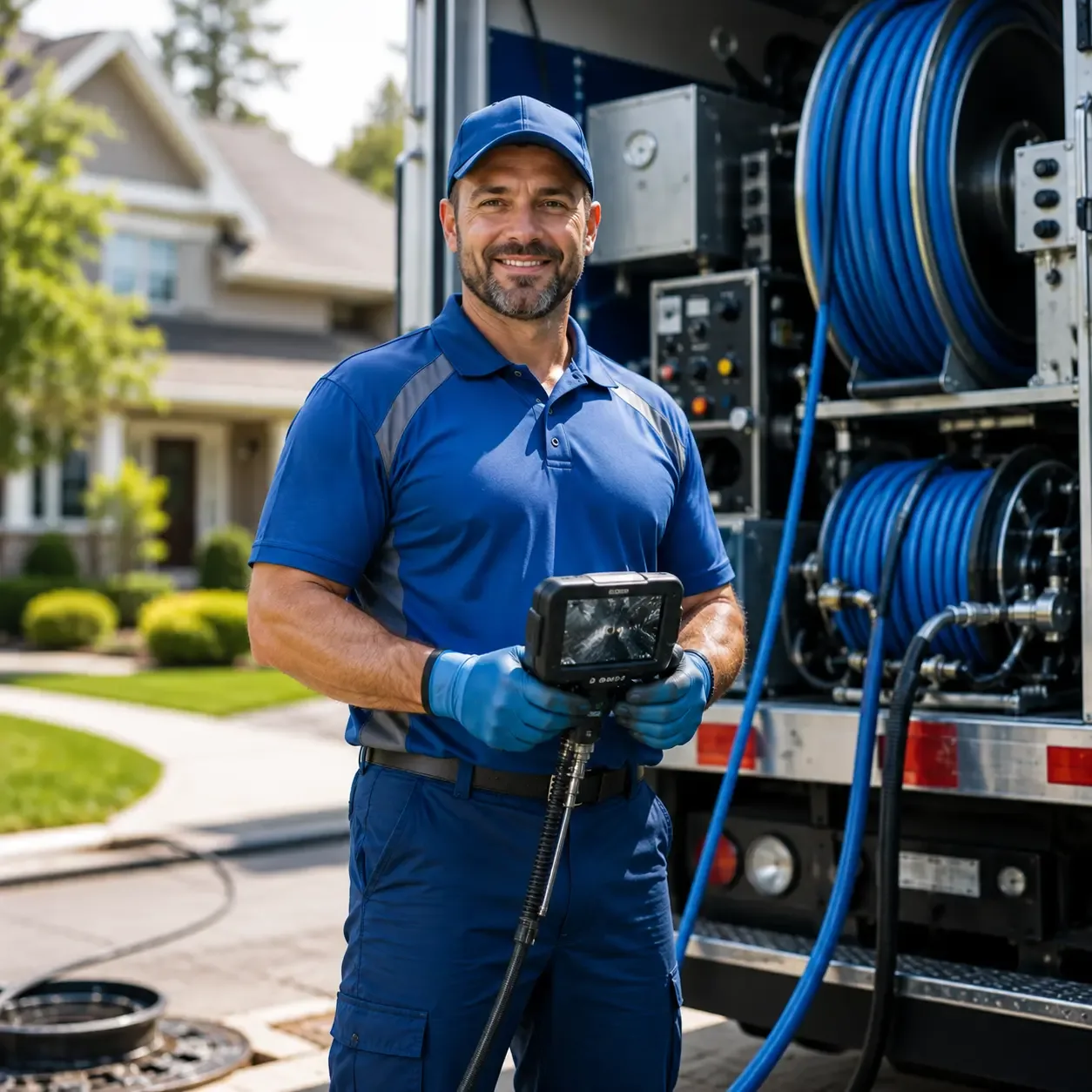 Local outdoor drain cleaning specialists in Walstonburg, NC